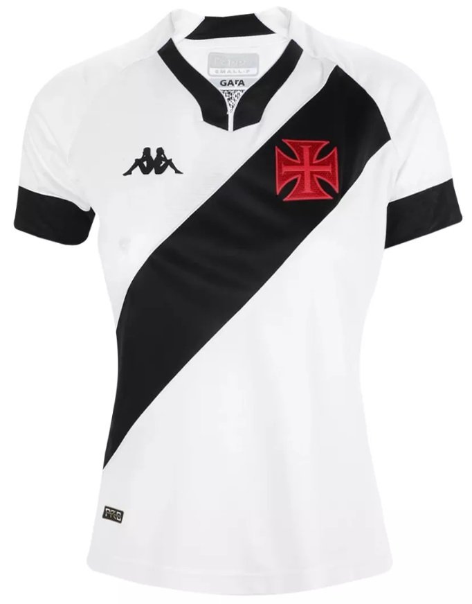 Camisa feminina II Vasco da Gama 2022 2023 Kappa oficial 
